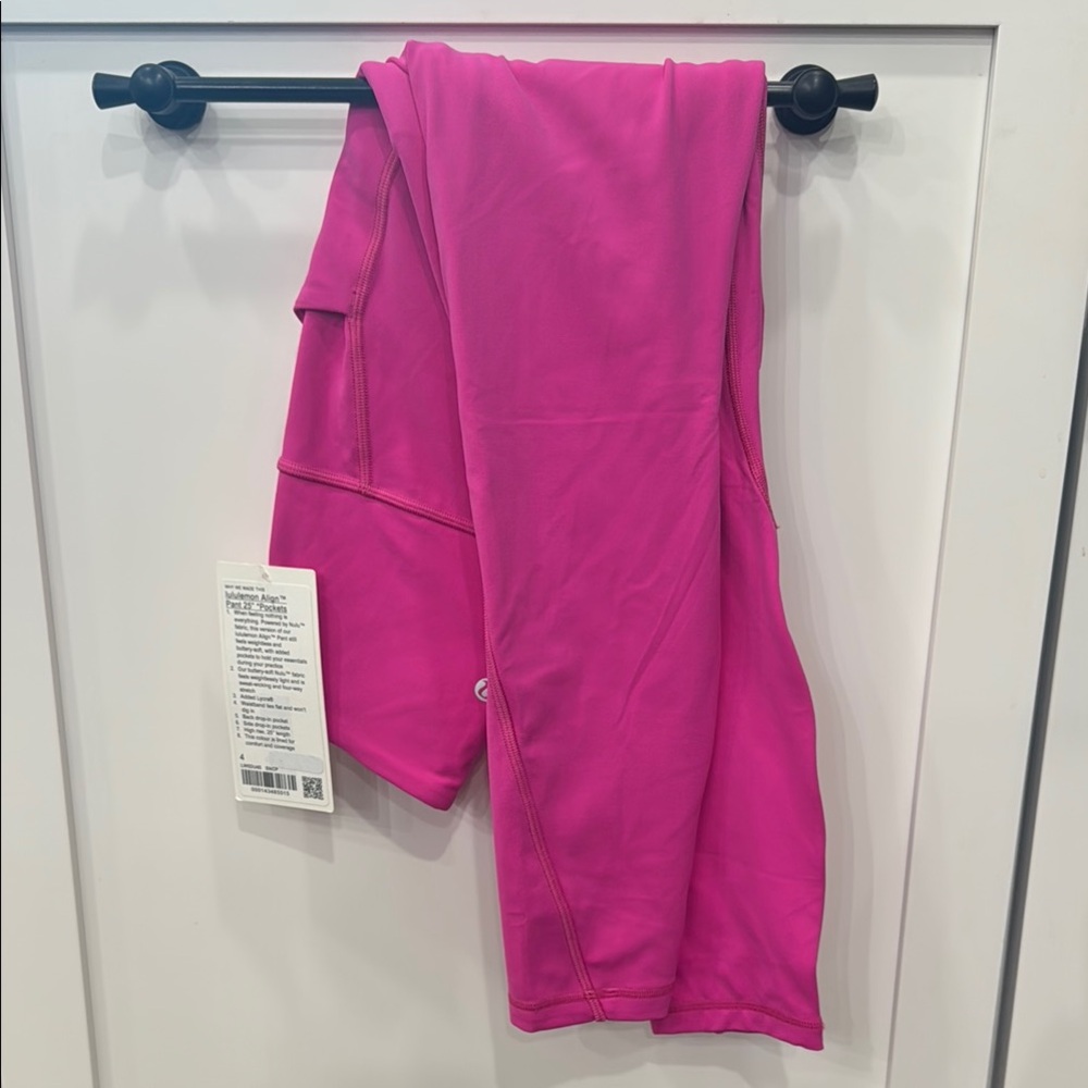 Lululemon align pink leggings NWT with pockets